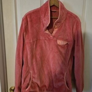Free Country Pink Sherpa Fleece Jacket